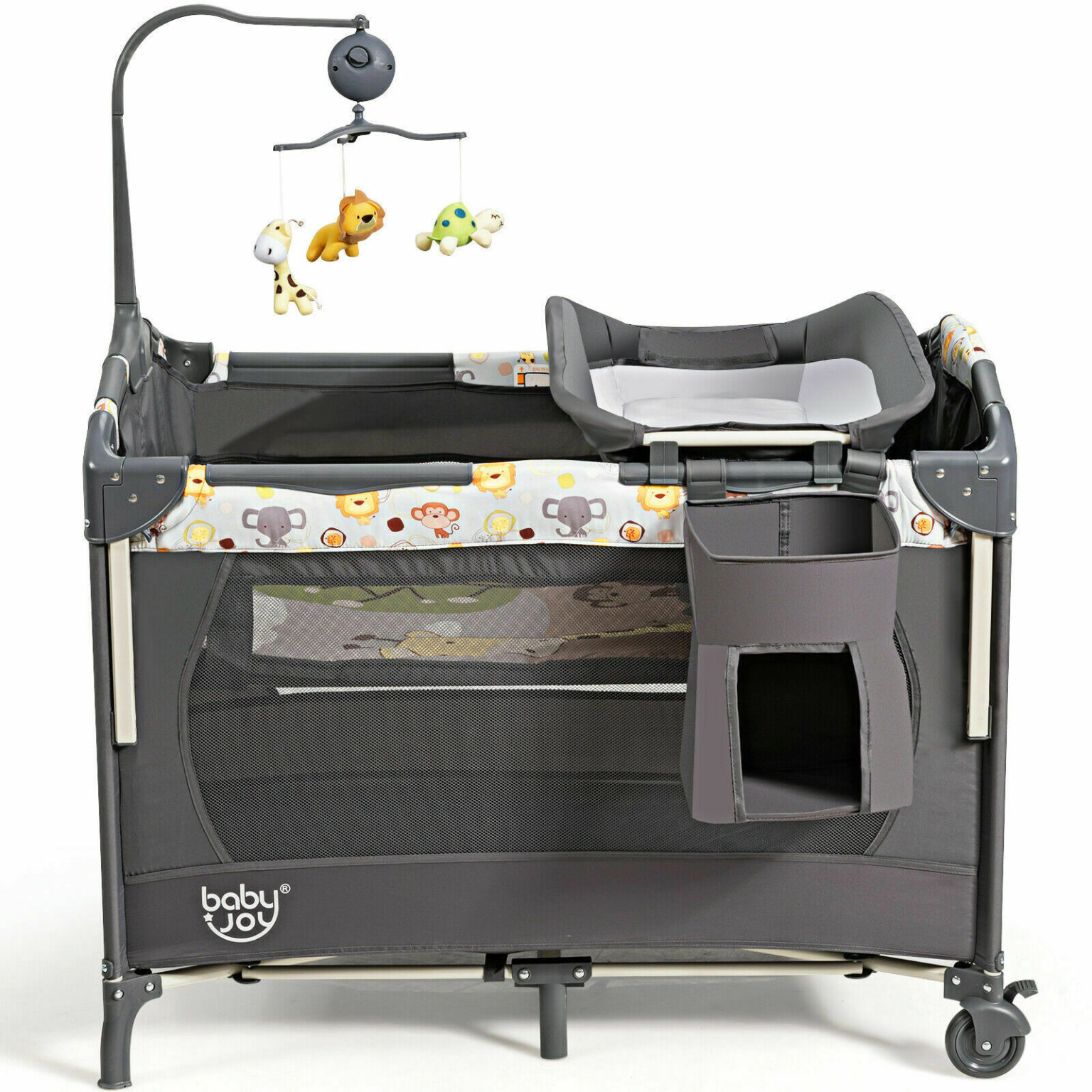 3 in 1 Portable Travel Cot Crib Baby Bed Mattress For Baby Boss