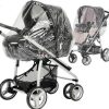 Raincover To Fit Mothercare 3-wheel Journey Travel System